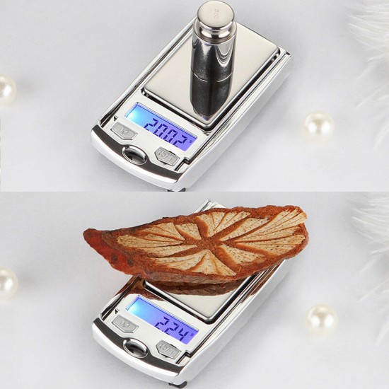 Car Key Portable Digital Pocket Scale 0.01g-100g Mini Silver Jewelry Weighing