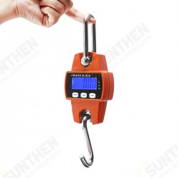 Mini Portable LCD Digital Electronic Crane Scale Hook Hanging 300KG 600LBS Mini Portable LCD Digital Electronic Crane Scale Hook Hanging 300KG 600LBS