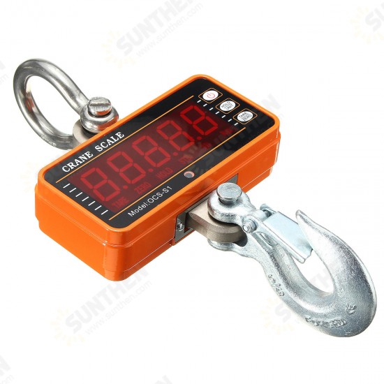 OCS-S1 1000KG High Precision Aluminum Digital Crane Scale Heavy Duty Hanging Weight Scale