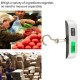 Portable Luggage Scale 110IB/50KG Household Portable Electronic Scale LCD Travel Luggage Hanging Weighing Tool