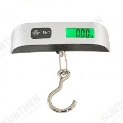 Portable Luggage Scale 110IB/50KG Household Portable Electronic Scale LCD Travel Luggage Hanging Weighing Tool