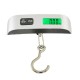 Portable Luggage Scale 110IB/50KG Household Portable Electronic Scale LCD Travel Luggage Hanging Weighing Tool