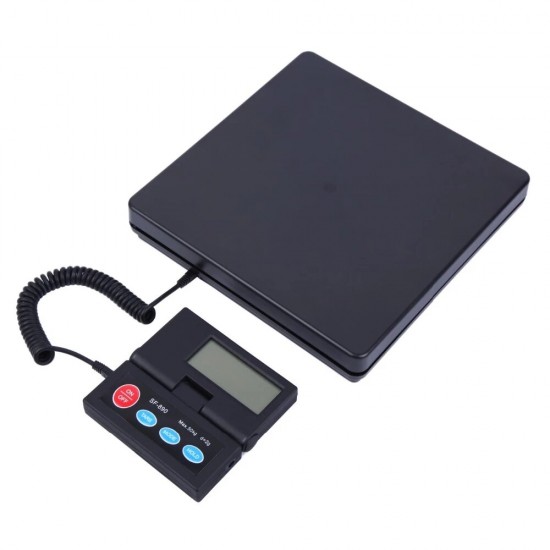 SF-890 Professional Parcel Scale 50Kg Letter Scales Platform Scales Bench Scales Precise Large Screen Display with LED Backlight