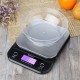 WH-B28 LCD Digital Kitchen Scales Stainless Steel Portable Food Scale High Precision Weight Electronic Scale 10kg/1g 5kg/0.1g