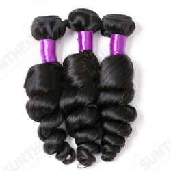 1 Bundle Brazilian Loose Wave Virgin Hair Weave Natural Black Human Hair Extensions 1 Bundle Brazilian Loose Wave Virgin Hair Weave Natural Black Human Hair Extensions