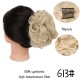 30 Colors Big Steel Fork Hair Ring Wig Updo Cover Fluffy Chemical Fiber Wig Piece