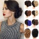 30 Colors Big Steel Fork Hair Ring Wig Updo Cover Fluffy Chemical Fiber Wig Piece
