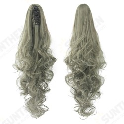 30 Colors Ponytail Hair Extension High Temperature Fiber Catch Clip Long Curly Straight Ponytail 30 Colors Ponytail Hair Extension High Temperature Fiber Catch Clip Long Curly Straight Ponytail