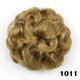 8 Colors Flower Bud Head Short Curly Hair Seven Flowers Drawstring Wig Piece