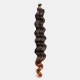 9 Colors Crochet Box Braids Hair Bundles Chemical Fiber Little Braid Ponytail Hair Ring