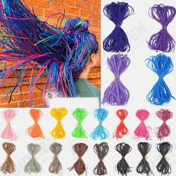 Halloween Crochet Box Braids Hair Bundles Colored Dirty Braids Ponytail Synthetic Hair Extensions Halloween Crochet Box Braids Hair Bundles Colored Dirty Braids Ponytail Synthetic Hair Extensions