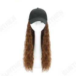 Woman Girl Cap Wig Hat Light Long Wavy Halloween Party Curly Club Winter Woman Girl Cap Wig Hat Light Long Wavy Halloween Party Curly Club Winter