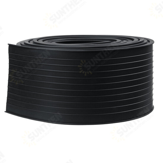 5M Rubber Strip Garage Door Bottom Weather Seal Trim T-End Buffer Anti-collision Damping Strip For 16' Wide Doors