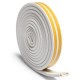 5M Self Adhesive Strip D Type Window Door Draught Rubber Excluder Foam Seal Strip