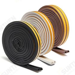 5M Self Adhesive Strip D Type Window Door Draught Rubber Excluder Foam Seal Strip 5M Self Adhesive Strip D Type Window Door Draught Rubber Excluder Foam Seal Strip