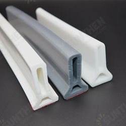 Silicone bendable bathroom water-blocking strip, waterproof self-adhesive strip, glass door seal Silicone bendable bathroom water-blocking strip, waterproof self-adhesive strip, glass door seal