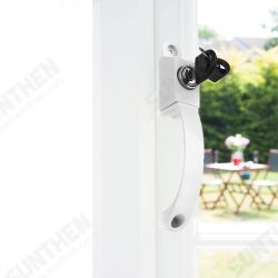 Universal Window Handle Inline Lock Handle Pull Locking Home Safety Lock Universal Window Handle Inline Lock Handle Pull Locking Home Safety Lock