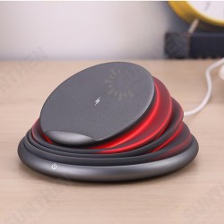 10W 9V Wireless Qi Fast Charger Night Light Phone Charging Pad For Samsung S8 S9 Note 8 10W 9V Wireless Qi Fast Charger Night Light Phone Charging Pad For Samsung S8 S9 Note 8