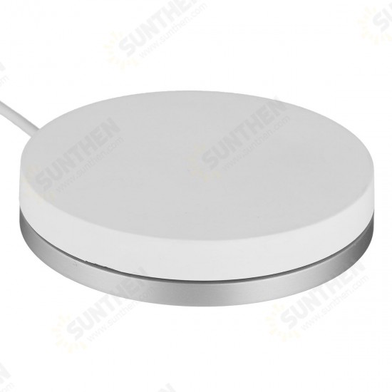 10W Fast Qi Wireless Charging Dock Charger Pad Mat Aluminum With LED Light For iphone X 8/8Plus Sams