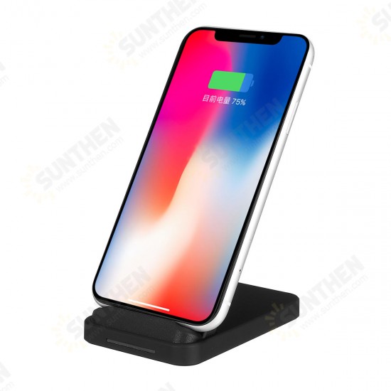 10W Intelligent Recognition QI Wireless Charger Phone Holder Mount for Samsung Huawei