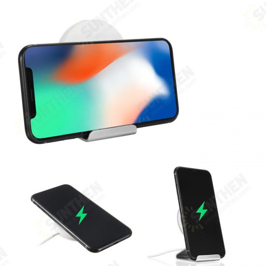 10W Standard Phone Wireless Charger Stand For Sumsang iphone8/8plus/X