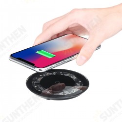 15W Fast Wireless Charger Mounts Holder Charging Dock Visible Pad 360° Auto 15W Fast Wireless Charger Mounts Holder Charging Dock Visible Pad 360° Auto