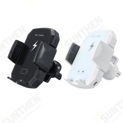 2 Color Wireless Charger Charging Car Phone Holder Infrared Sensor Bracket for Mobile Phone 2 Color Wireless Charger Charging Car Phone Holder Infrared Sensor Bracket for Mobile Phone