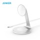 2 in 1 Magnetic Wireless Charger Stand Qi Charging Station for iPhone 12 Series / Pro Max for AirPods