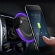 360 Degree Rotation Qi Wireless LED Indicator Car Charger Dashboard+Air Vent Mount for Samsung S8 iPhone 8 X 360 Degree Rotation Qi Wireless LED Indicator Car Charger Dashboard+Air Vent Mount for Samsung S8 iPhone 8 X