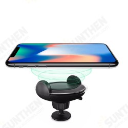 360 Degree Wireless Car Mount Charger Dock Air Vent Mount Holder for iPhone 8 Plus X 360 Degree Wireless Car Mount Charger Dock Air Vent Mount Holder for iPhone 8 Plus X