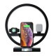 3 in 1 10w Wireless Charger Desk Table Lamp Led Night Light Watch Qi Magnet Magnetic for Iphone 11 12 13