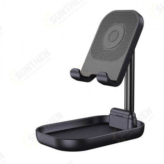 10W 7.5W 5W Folding Fast Charging Wireless Charger Bracket Telescopic Desktop Cellphone Stand Holder For iPhone XS 11 Pro Mi9 9Pro 5G