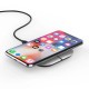 10W Fast Charging LED Light Indicator Qi Wireless Charger Pad for iPhone X S8 S9 Plus