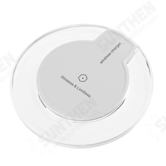 10W Fast Charging Ultra-Thin Wireless Charger Pad Base For iPhone X XS HUAWEI P30 Oneplus 7 MI 9 S10 S10+