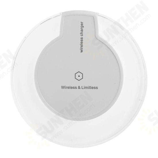 10W Fast Charging Ultra-Thin Wireless Charger Pad Base For iPhone X XS HUAWEI P30 Oneplus 7 MI 9 S10 S10+