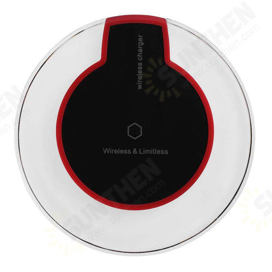 10W Fast Charging Ultra-Thin Wireless Charger Pad Base For iPhone X XS HUAWEI P30 Oneplus 7 MI 9 S10 S10+