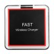 10W Fast Qi Wireless Charger LED Light Pad Mat Dock Stand Holder For iPhone X 8/8Plus Samsung