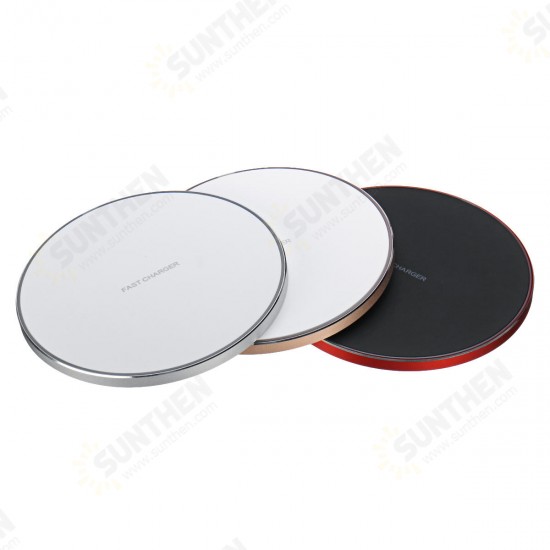 10W Wireless Charger Fast Charging Pad for Samsung for iPhone Huawei