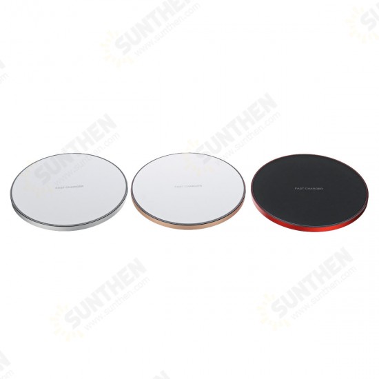 10W Wireless Charger Fast Charging Pad for Samsung for iPhone Huawei