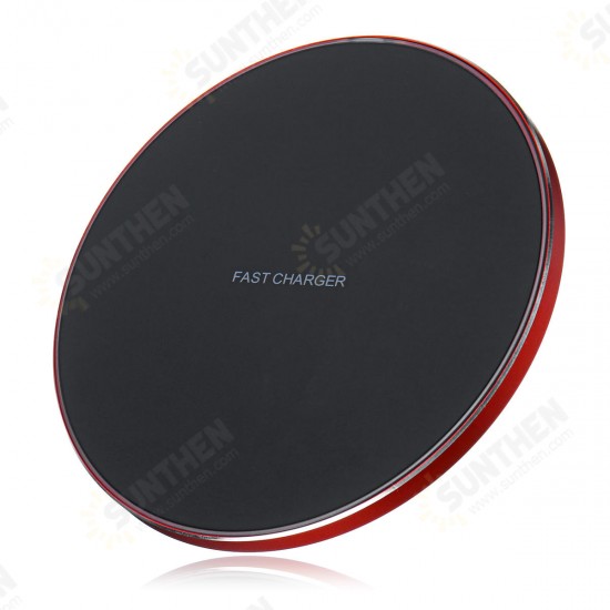 10W Wireless Charger Fast Charging Pad for Samsung for iPhone Huawei