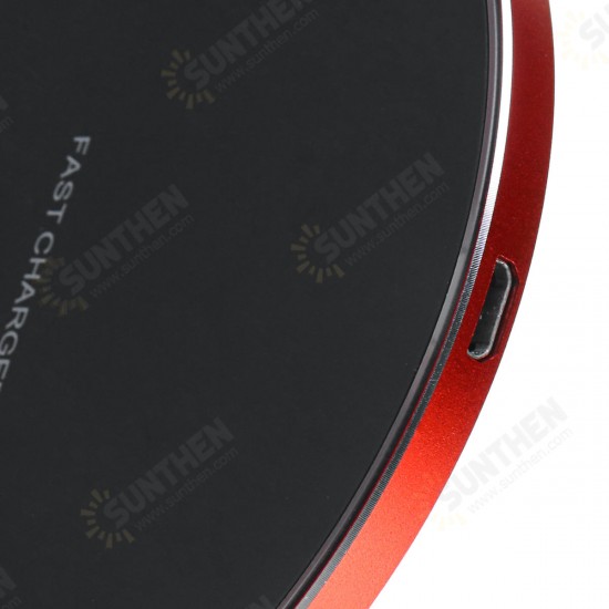 10W Wireless Charger Fast Charging Pad for Samsung for iPhone Huawei