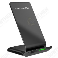 10W Wireless LED Light Fast Charging Charger Stand Pad Sellphone Dock Station 10W Wireless LED Light Fast Charging Charger Stand Pad Sellphone Dock Station