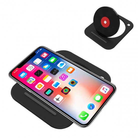 10W Wireless Charger Collapsable Fast Charging Pad For iphone X 8/8Plus Samsung S8 S7 S6