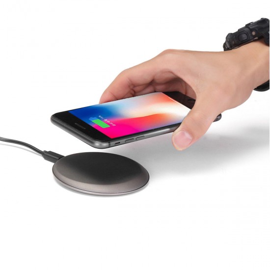 10W Wireless Charger Fast Charging Pad For iphone X 8/8Plus Samsung S9 S8 S7