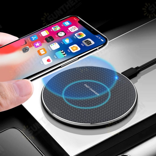 10W Wireless Charger Fast Wireless Charging Pad For Qi-enabled Smart Phones For iPhone 11 SE 2020 For Huawei P40 Mi10