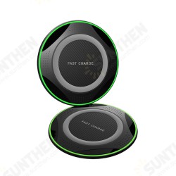 10W Wireless Fast Charger Charging Pad Mat Metal For iPhone XS Mobile Phone for Samsung S10 10W Wireless Fast Charger Charging Pad Mat Metal For iPhone XS Mobile Phone for Samsung S10