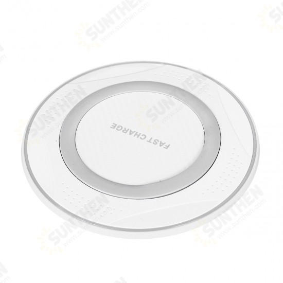 10W Wireless Fast Charger Charging Pad Mat Metal For iPhone XS Mobile Phone for Samsung S10