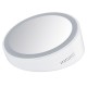 10W Quick Charge Fast Charging Mirror Face LED Ring Indicator Qi Wireless Charger Pad