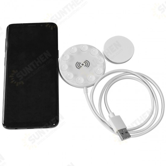 10W Wireless Charger Suction Wireless Charging For iPhone 12 11Pro MI10