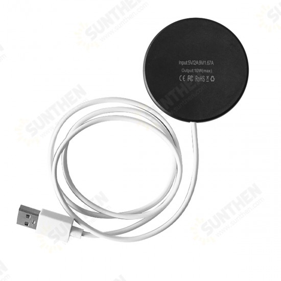 10W Wireless Charger Suction Wireless Charging For iPhone 12 11Pro MI10